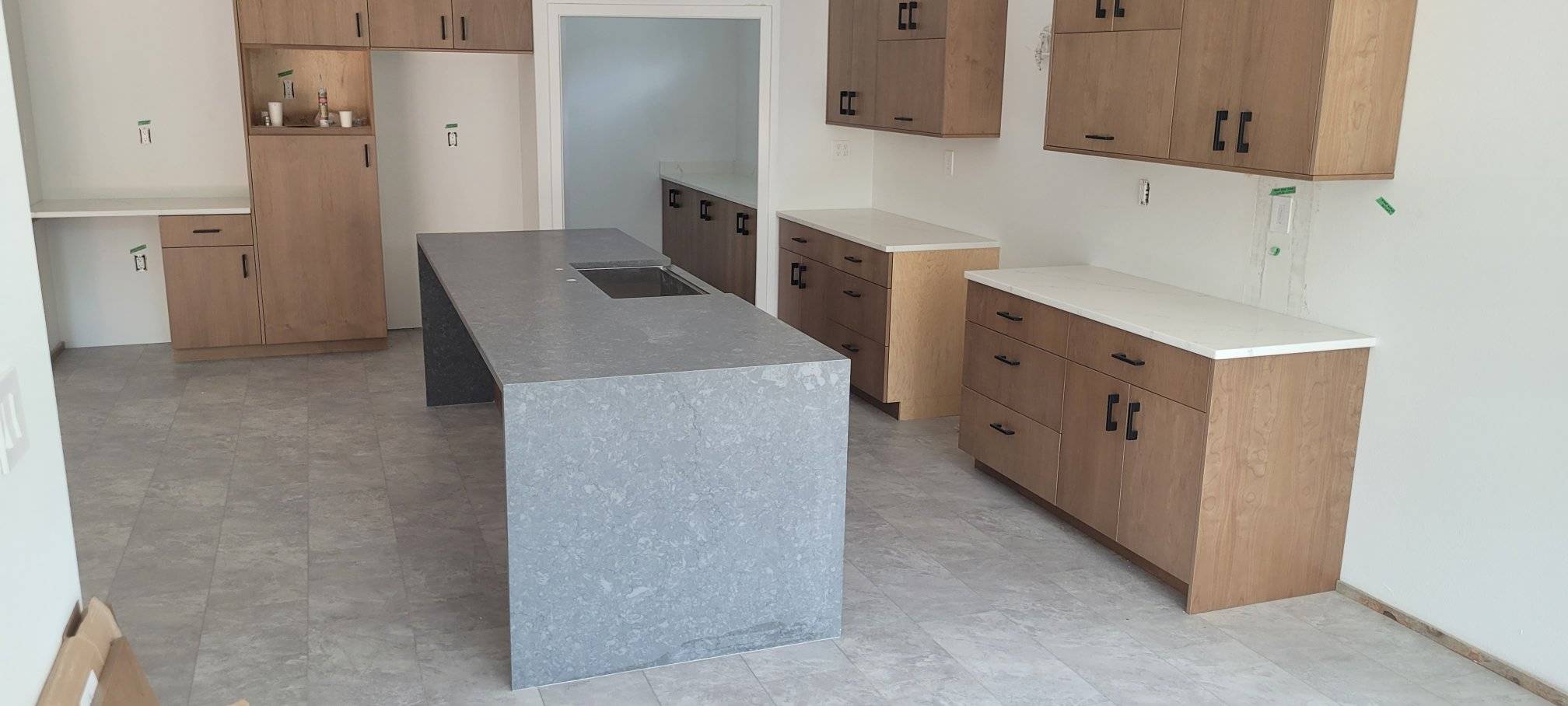 July 6th Double Waterfall Countertop 01