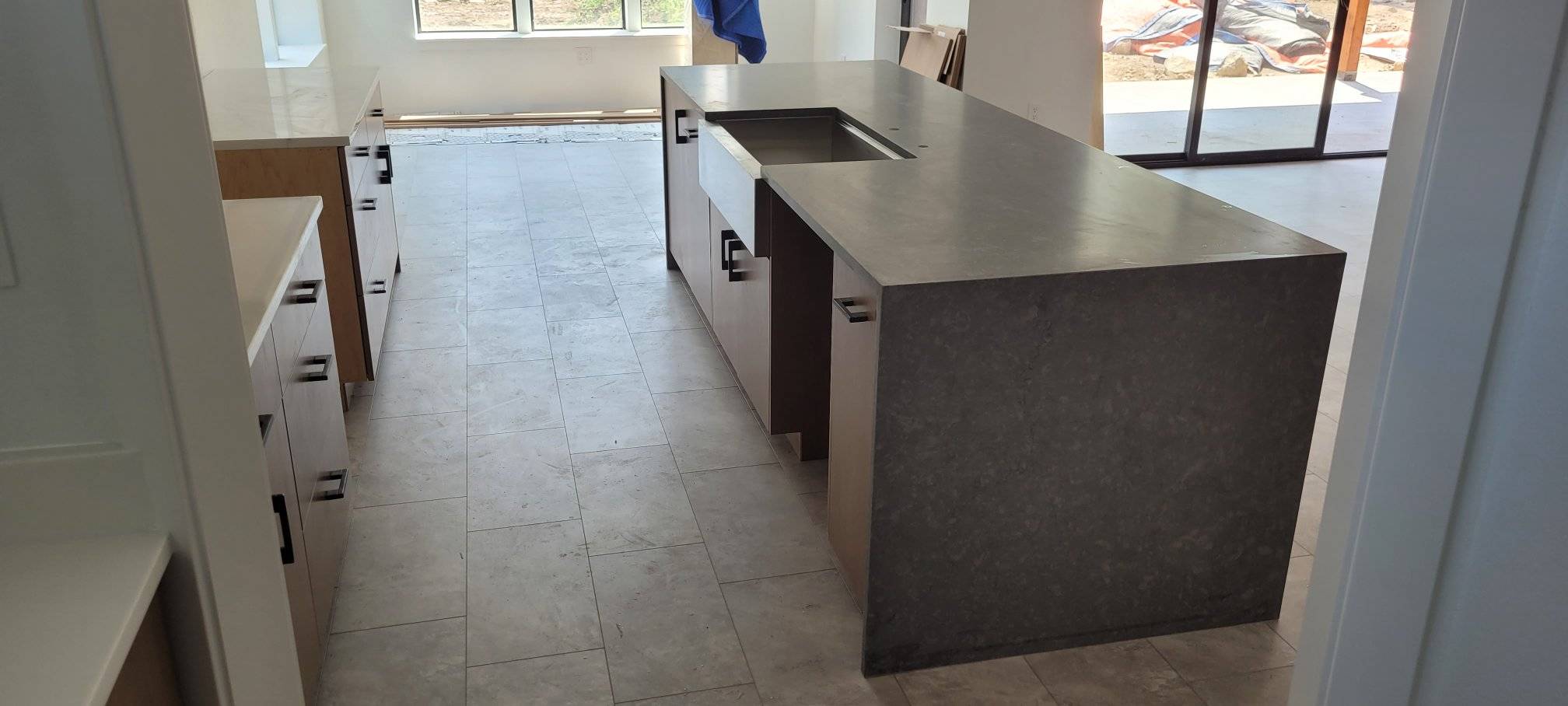 July 6th Double Waterfall Countertop 02