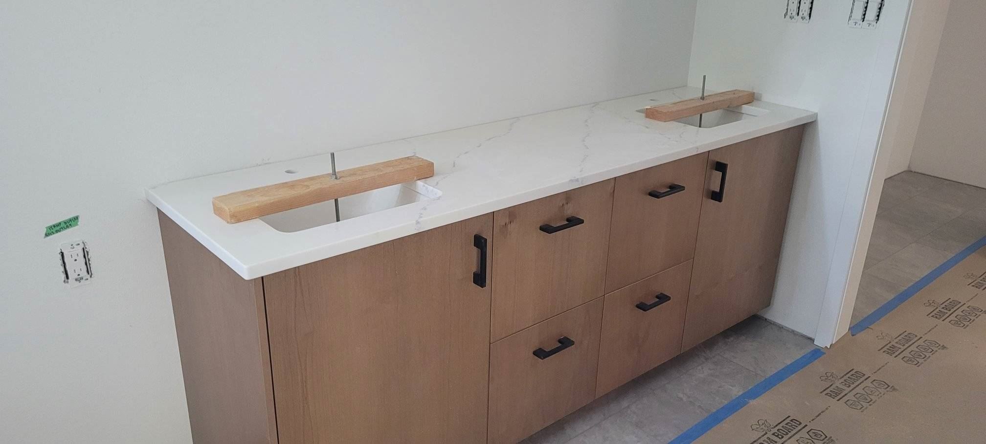 July 6th Double Waterfall Countertop 06