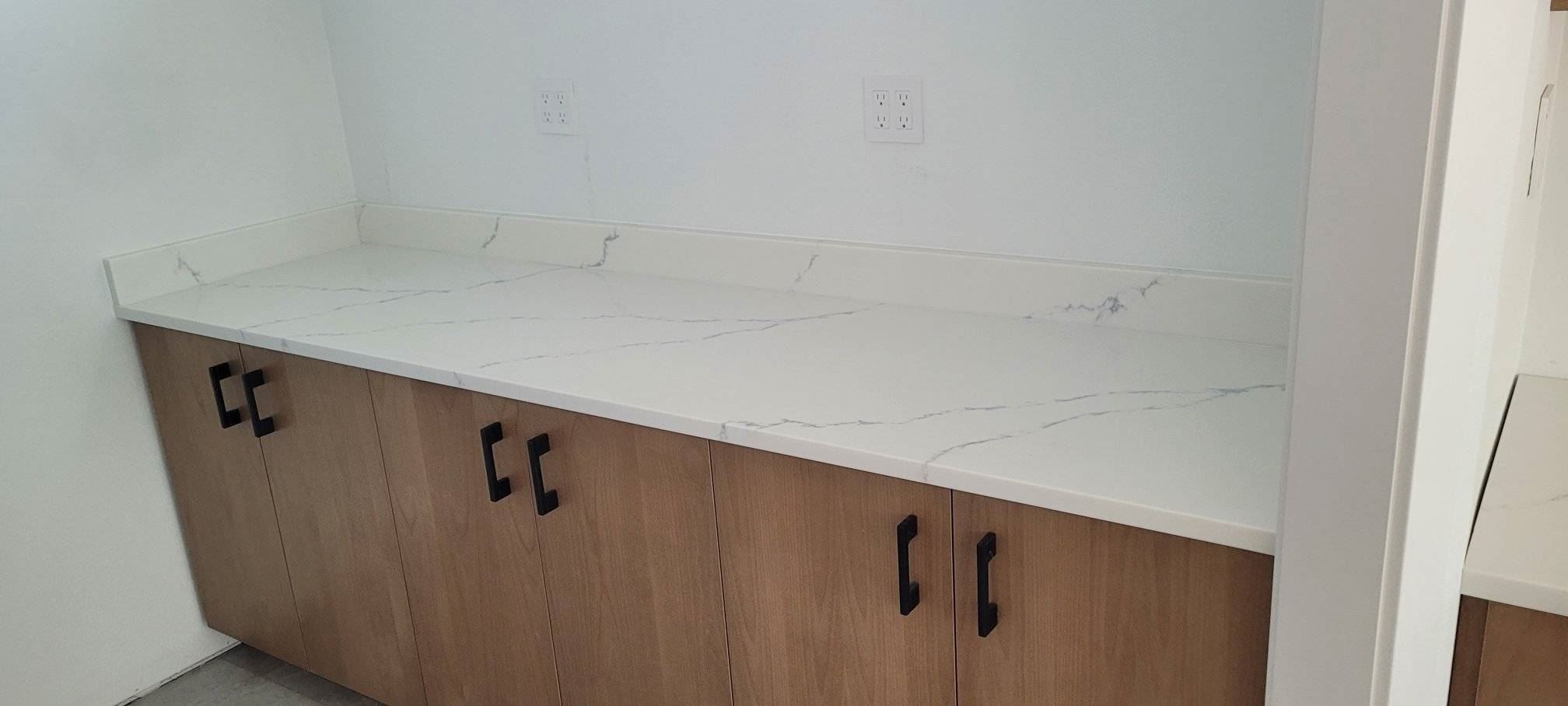 July 6th Double Waterfall Countertop 10