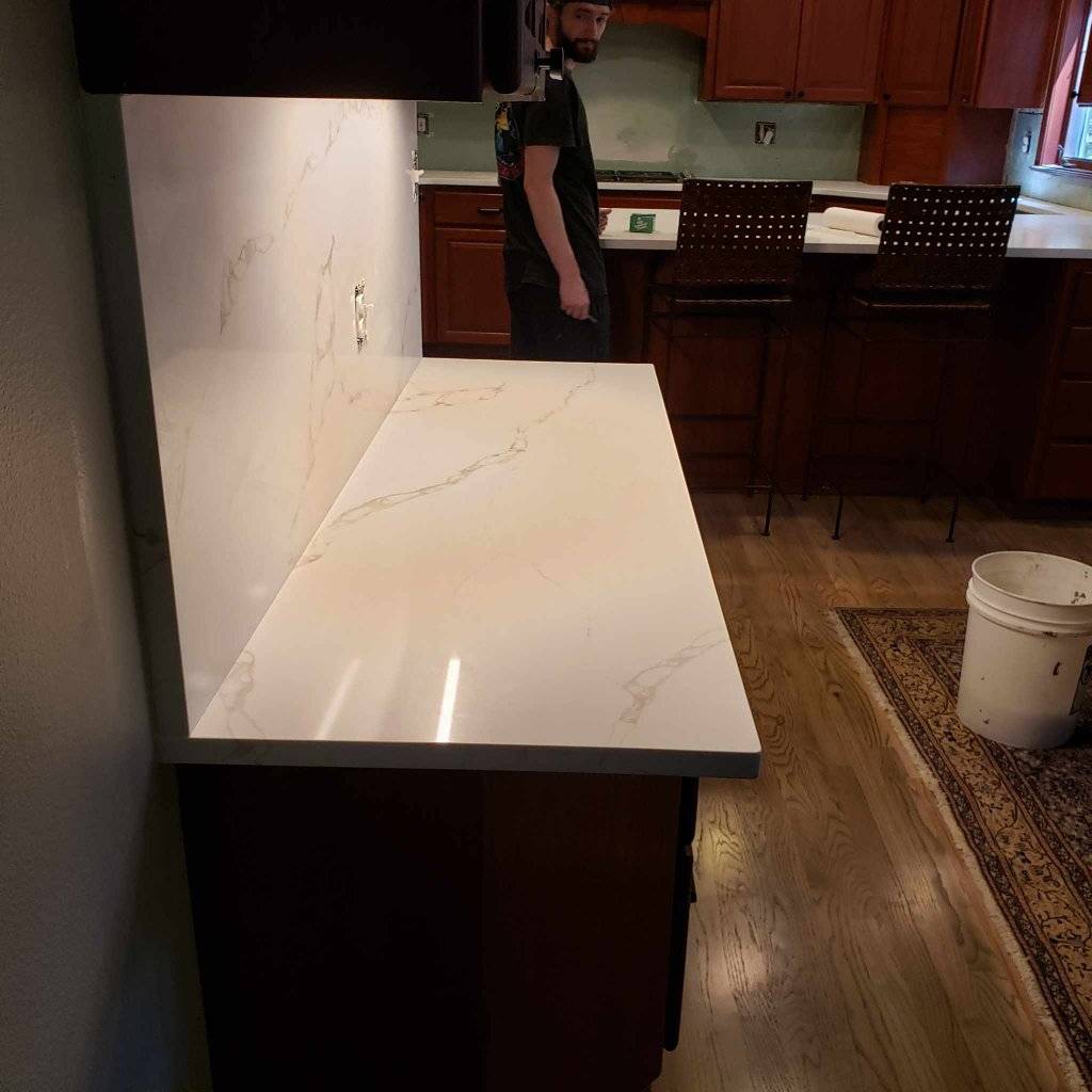June 30th Full Height Backsplash and Countertops 07