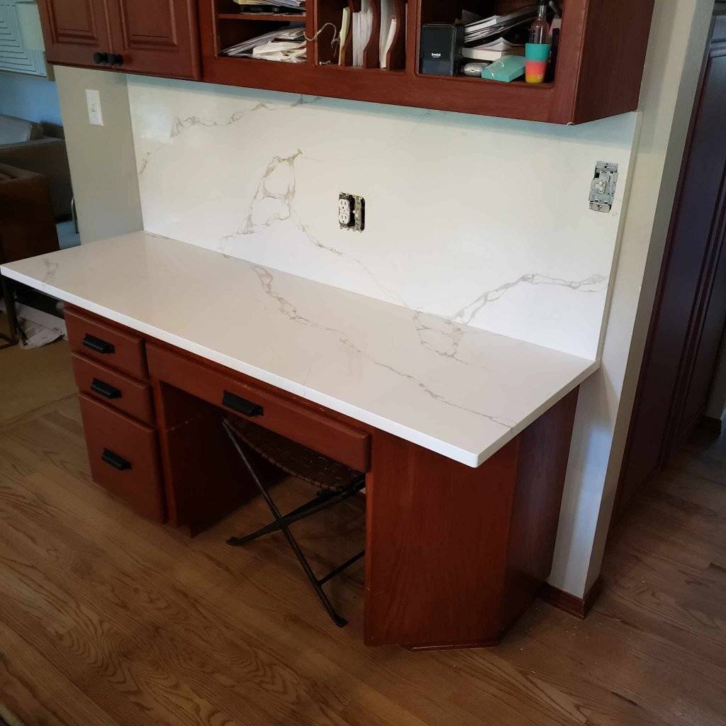 June 30th Full Height Backsplash and Countertops 08