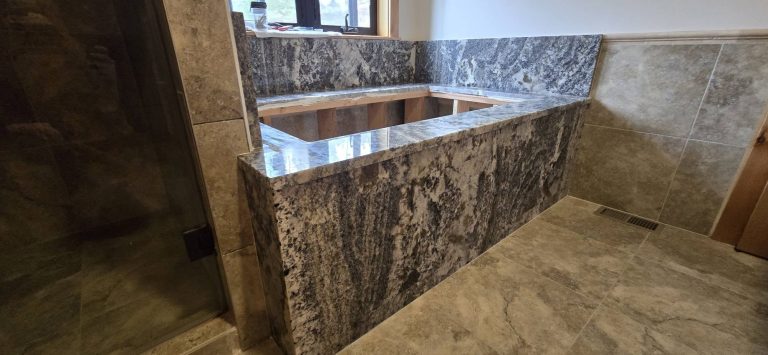 custom stone tub surround spokane